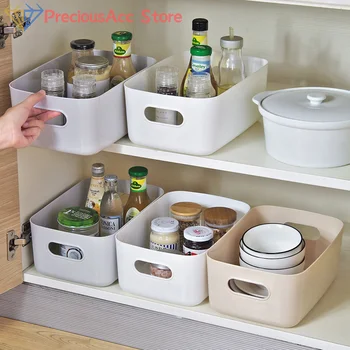Storage Basket Rectangular Storage Boxes Portable Storage Basket Suitable For Kitchen, Bedroom, Office
