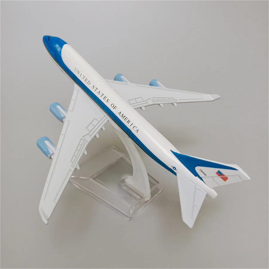 

16cm United States Of America USA Air Force One B747 Boeing 747 Airlines Airplane Model Plane Model Alloy Metal Diecast Aircraft