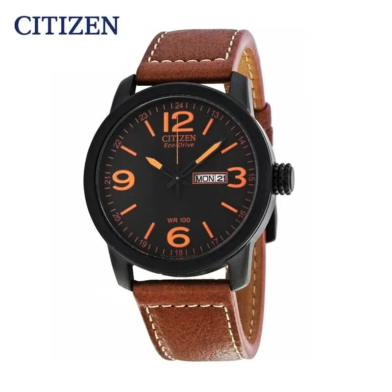 

Citizen Men's Watches Fashion Leather Strap Luxury Minimalist Quartz Wrist Watch Business Casual Calendar Reloj Hombre Man Watch