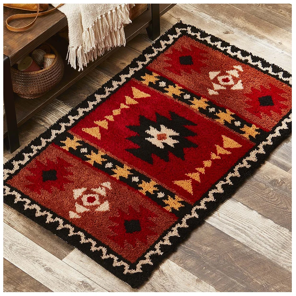 

Crafts for adults Large latch hook rug kits with Pre-printed Pattern Embroidery DIY carpet Handcrafts Home decoration