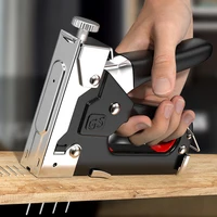 Manual Nailing Gun Code Nailing Gun Air Nail Woodworking Special Direct Staple Book Martin Nailing God Tool Household U/T/I 1