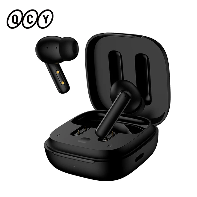 QCY-auriculares inalámbricos T13 ANC, cascos con Bluetooth 5,3, TWS, ANC,  cancelación de ruido, 4 micrófonos, ENC, intrauditivos, manos libres