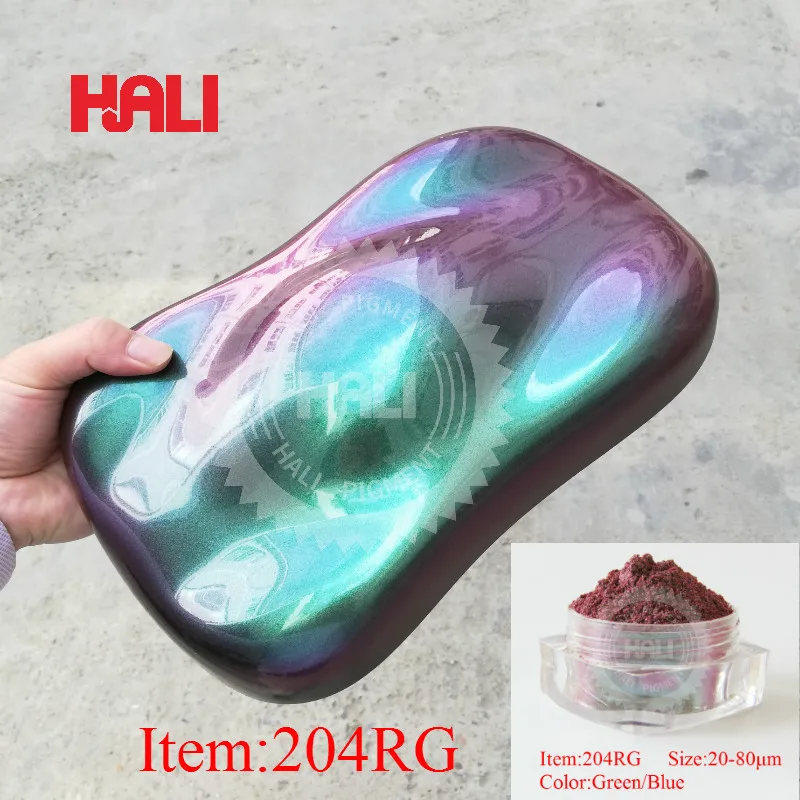 Chameleon mica powder color shift mica pigment color flip pigment item:4815 color:red/violet/blue weight:10gram