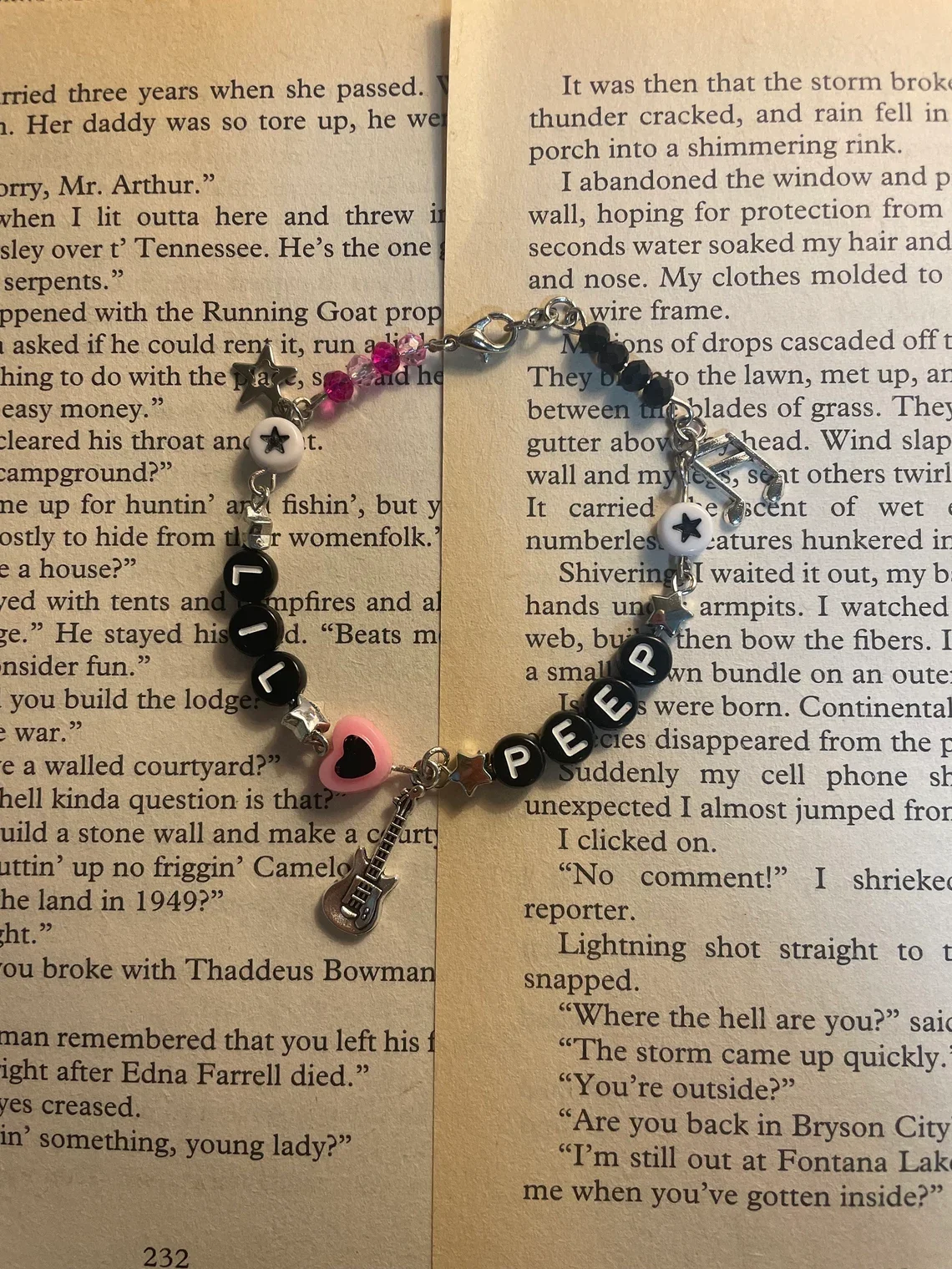 Браслет из бисера с звездами и сердечками, стиль гранж, Y2k