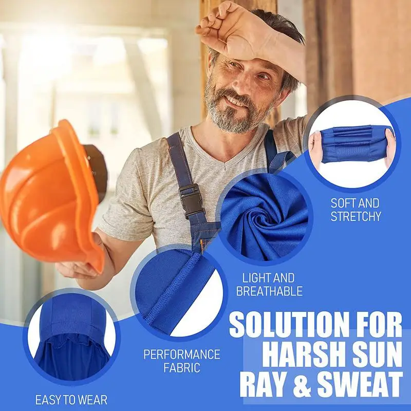 Hat Drape Neck Cover High Elastic Shade Sunscreen Headband Neck Protection From The Sun For Cycling Fishing Mountain And 2