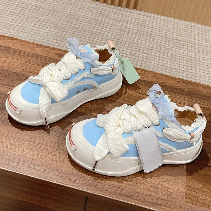

Unisex Style Casual Shoes Spring Autumn Unique Upper Design Round Head Mixed Colors Lovers Shoes Versatile Simplicity Loafers