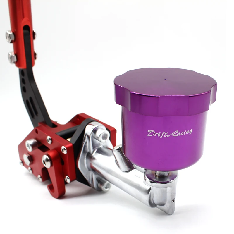 DEFT 1pcs Car Racing Hydraulic Drift Handbrake Oil Tank Aluminum Drift Hydraulic Handbrake Oil Tank Hand Brake Fluid Reservoir
