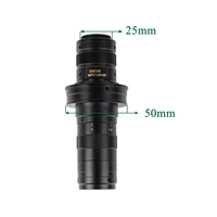 150x Microscope Lens 0.7X-4.5X Adjustable Magnification Monocular Zoom C Mount Lens For HDMI VGA USB Video Microscope Camera 2