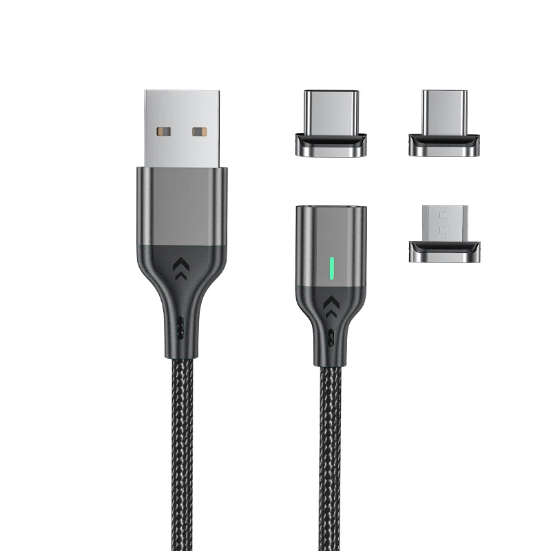 Magnetic Fast-Charging USB Cable - 3A Data Transfer