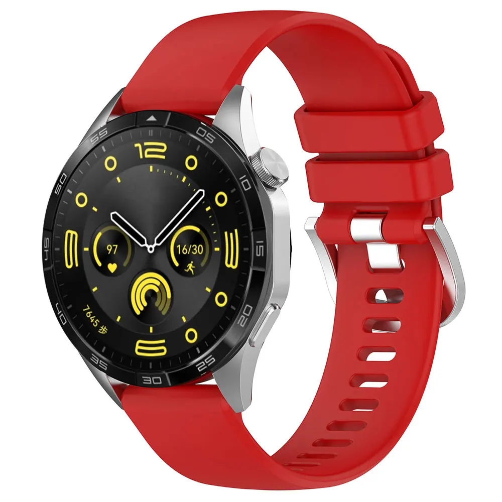 Versatile Silicone Sports Watch Strap - 18mm/22mm