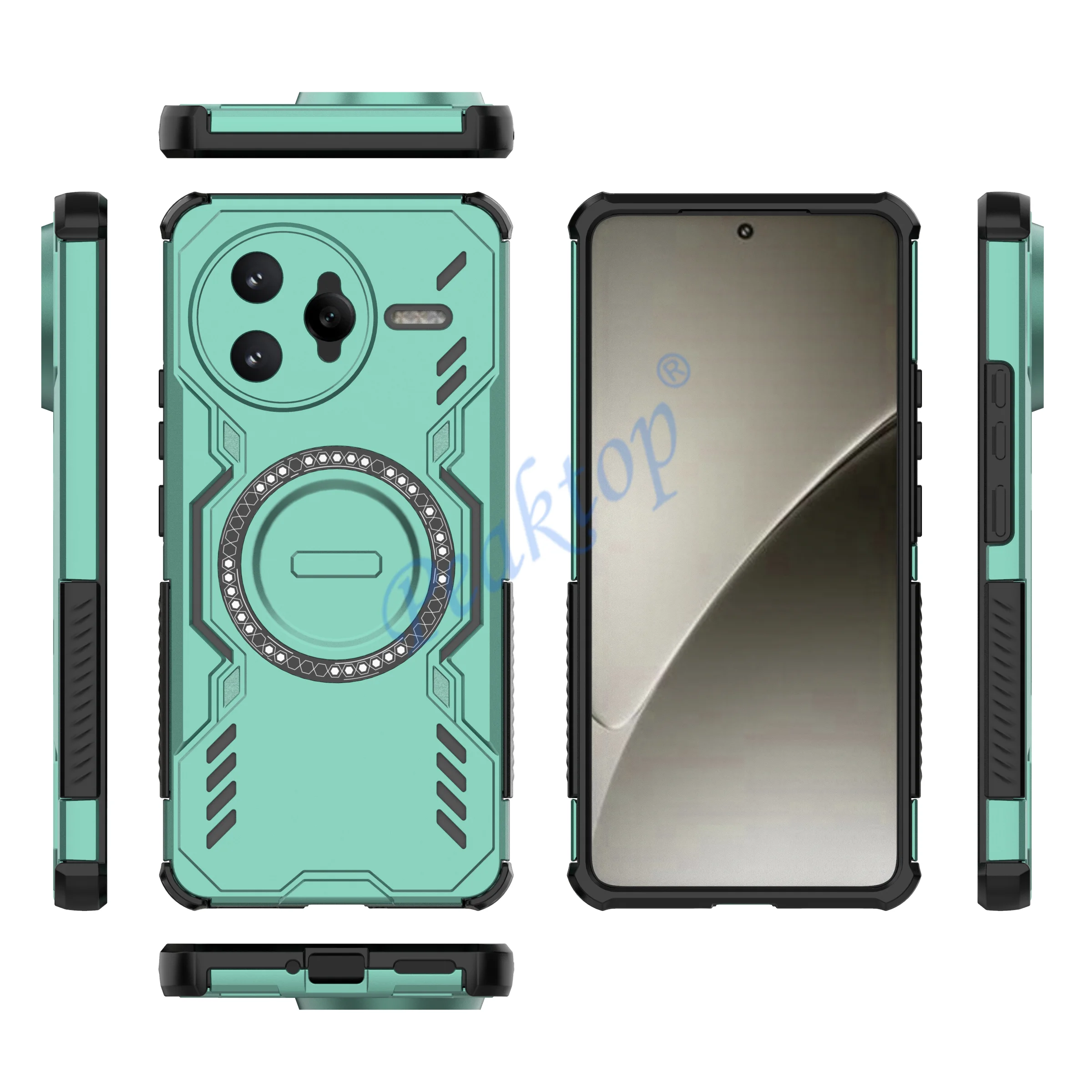 Enhanced Magnetic Heat Dissipation Cooling Cover - Anti-Scratch Protection Case
