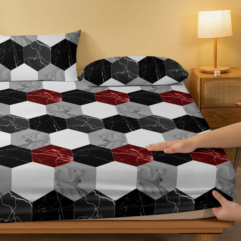 1 Piece of Fashion Marble Pattern Frosted Bedsheet, Bedroom Printed Bedspread, Bedding (Excluding Pillowcases) 3 1 Piece of Fashion Marble Pattern Frosted Bedsheet, Bedroom Printed Bedspread, Bedding (Excluding Pillowcases) 3