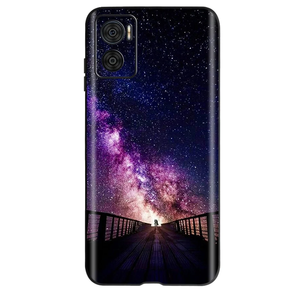 Sleek Black Silicone Soft Back Cover - Fashionable Protective Case