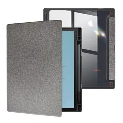 Hybrid Slim Clear Cover for 10.3 ePaper Tablet with Sleep Function (Grey)
