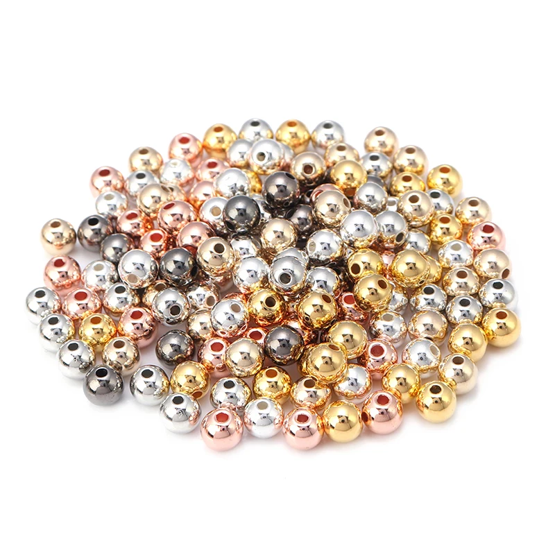 1500 Perline Rondelle Oro 4mm - Distanziali Per Gioielli Fai Da Te - In Rame Placcato