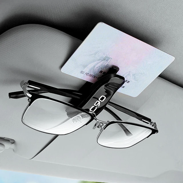 Custodia per occhiali da sole per Auto porta biglietti per carte occhiali  da sole Clip accessori Auto per Volvo Xc90 2004 2005 2006 2007 2008 2016  2019-2022 - AliExpress