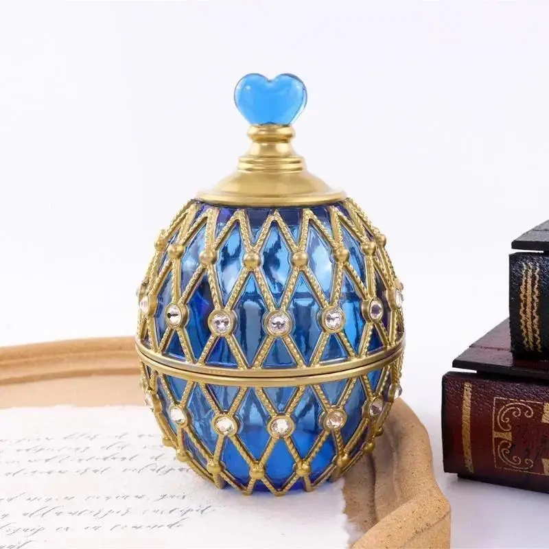 Eggs Shape Storage Case Resin Mold Silicone Foreign Lands Style Box Molds DIY Epoxy Resin Casting Home Decoration