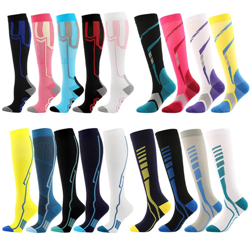 Unisex Compression Socks Marathon Basketball Outdoor Sports Compress