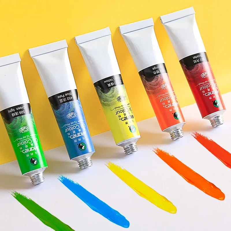 Marie's 12/18/24 Colors Professional Oil Paints Colors Painting Drawing Pigments Art Supplies Art Set Artist Oil Painting Set
