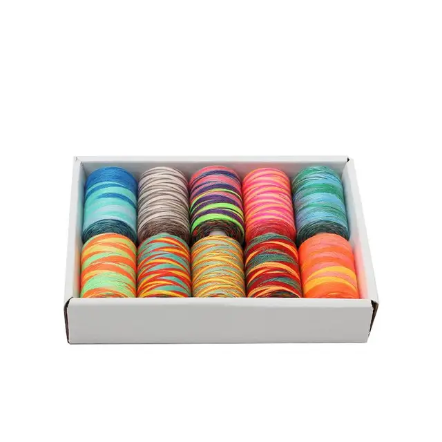 Varrógép Szálválaszték Készlet Otthoni Szál És Orsó Szett Tokpolészter Szálak Orsókészletével