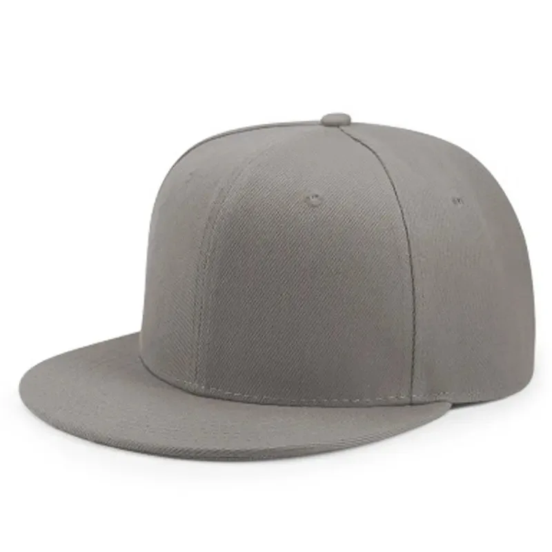 Baseball Caps Adult Back Closed Baseball Cap for Small Head Lady Man Blank Hiphop Snapback Hat Fitted Flat Caps 57cm to 59cm