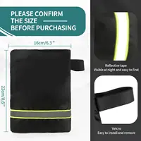 ก๊อกน้ํากลางแจ้งสําหรับฤดูหนาว Freeze ป้องกันก๊อกน้ํา Protector ด้านนอกก๊อกน้ํา Freeze ป้องกัน 8.6 "x 6.3" 2