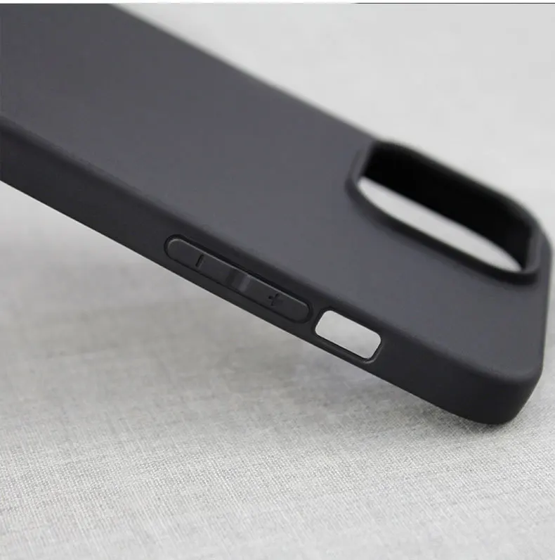 Matte Light Pink Soft Silicone TPU Phone Case