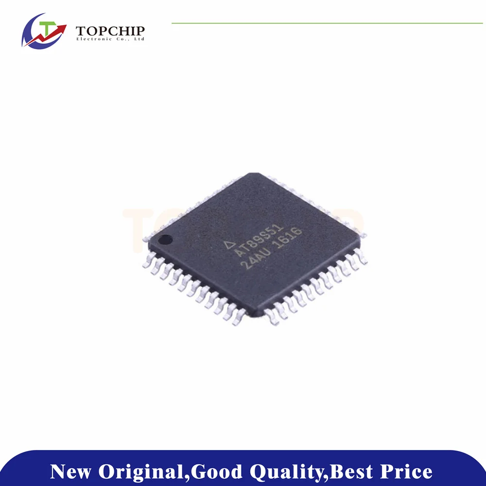 

1Pcs/Lot New Orignal AT89S51-24AU 4KB 51Series 128Byte 24MHz FLASH 32 TQFP-44(10x10) Microcontroller Units