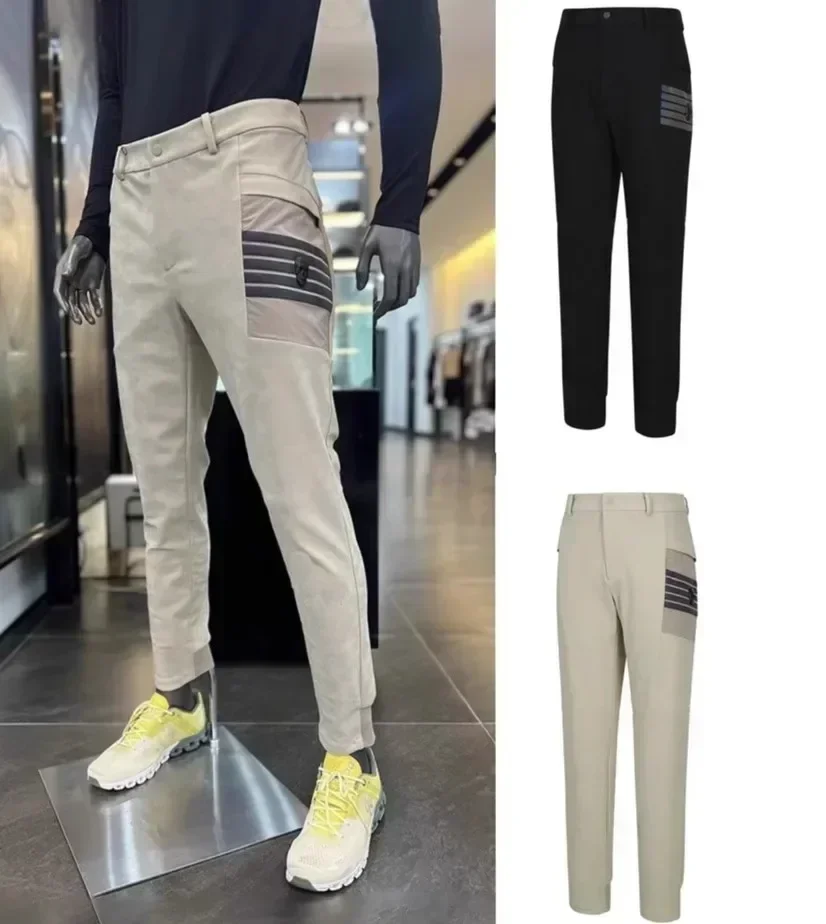 

Men's Outdoor Sports Casual Pants Korean Original Golf Clothing High Quality Fashionable Breathable Quick Drying Long Trousers