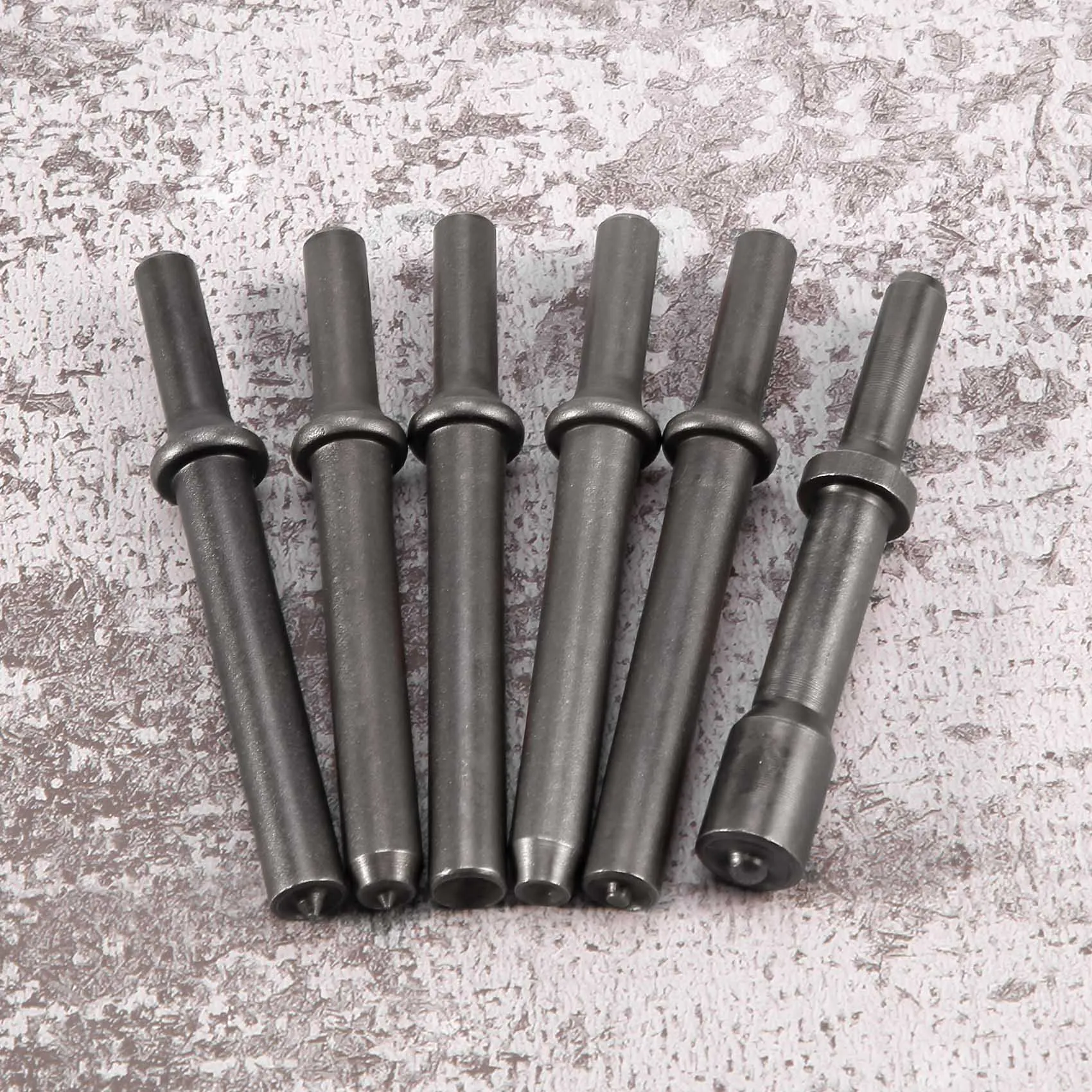 AA81-7개입 고강도 공압식 에어 리벳 해머 도구 키트