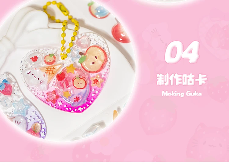 1PC Süße Süßigkeiten Party Kawaii 3D Relief Dropping Klebe Aufkleber Kreative Dekoration DIY Handgemachte Nette Schreibwaren Aufkleber – Detail 15