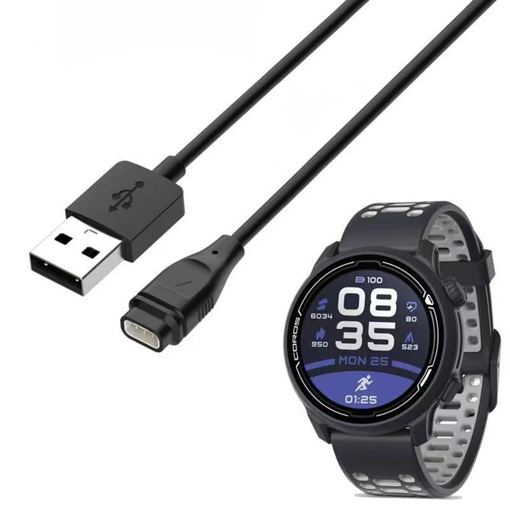 1m USB nabíjení kabel pro coros kráčet 3 2/APEX pro/vertix/vertix 2 nabíječka šňůra chytré hodinky příslušenství