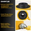 DOOROOM 30T Hollow Plunger Hydraulic Cylinder RCH-20 30TSingle Acting Ram Cylinder 100mm Heavy Duty Lifting Tool Multifunctional 3