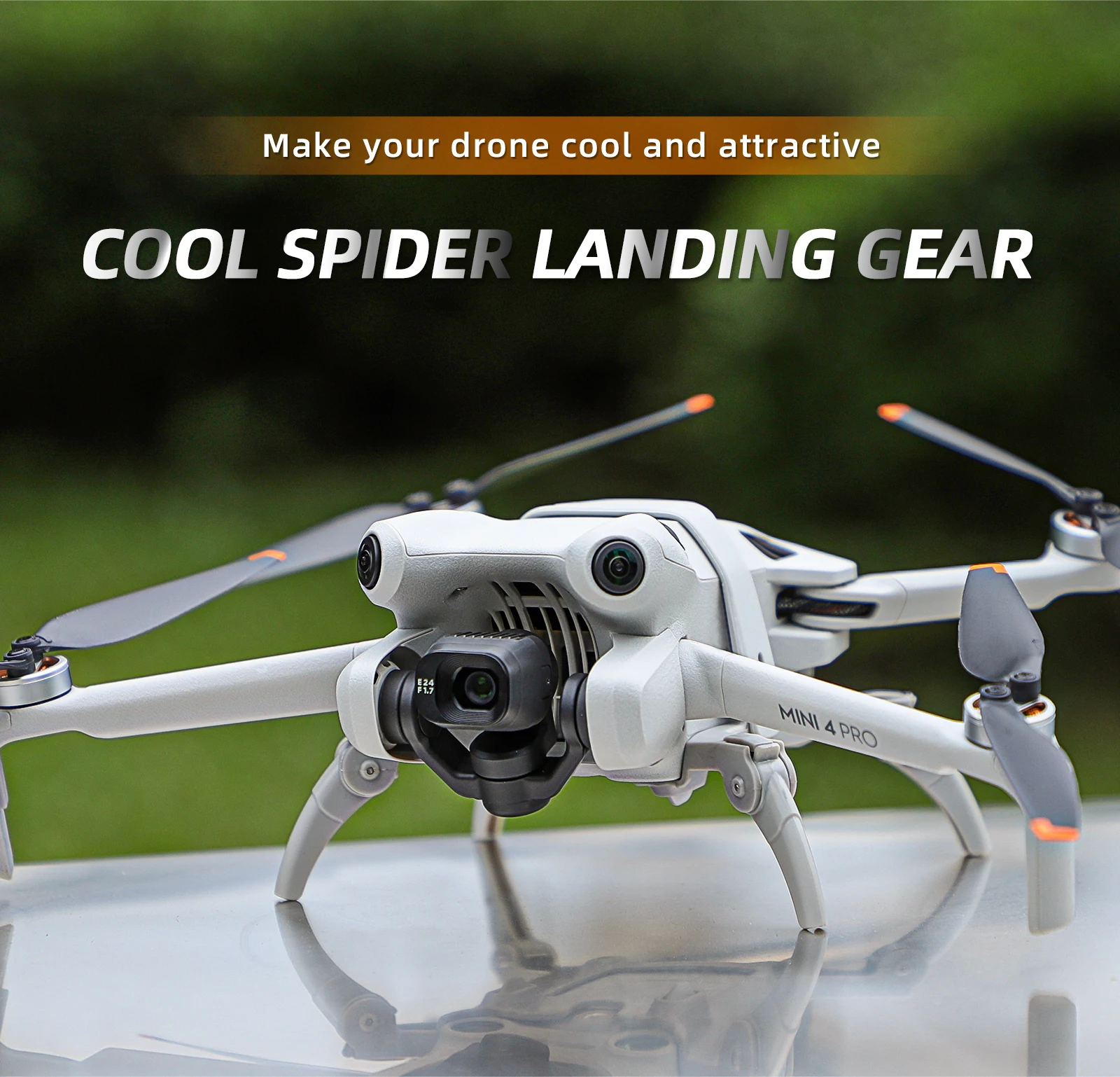 Description Picture 4 of itemLanding Gear For DJI Mini 4 Pro Foldable Expansion Landing Gear Landing Kit For DJI Mini 4 Pro Drone Accessories