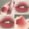 Velvet Matte Lipstick Cream Sexy Red Lip Tint Moisturizing Long Lasting Lip Gloss Waterproof Makeup Korean Cosmetics 6 Color 1