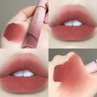 Velvet Matte Lipstick Cream Sexy Red Lip Tint Moisturizing Long Lasting Lip Gloss Waterproof Makeup Korean Cosmetics 6 Color 1