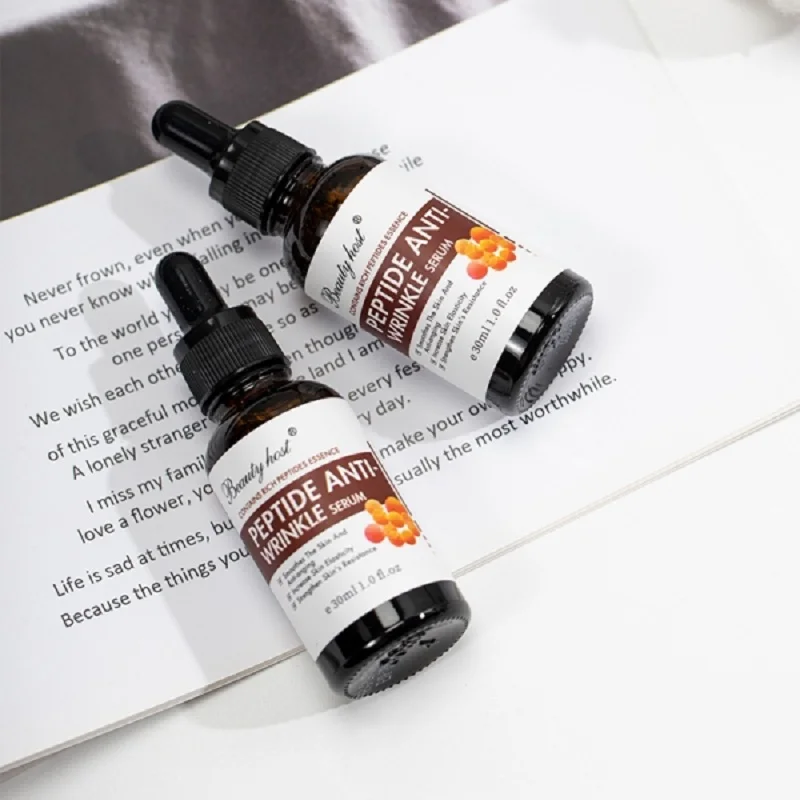 

30ML Skin Care Peptide Essence Anti-Wrinkle Remove Eye Bag Improving Dark Circles Face Serum for Anti Aging Cosmetics 2 Pieces
