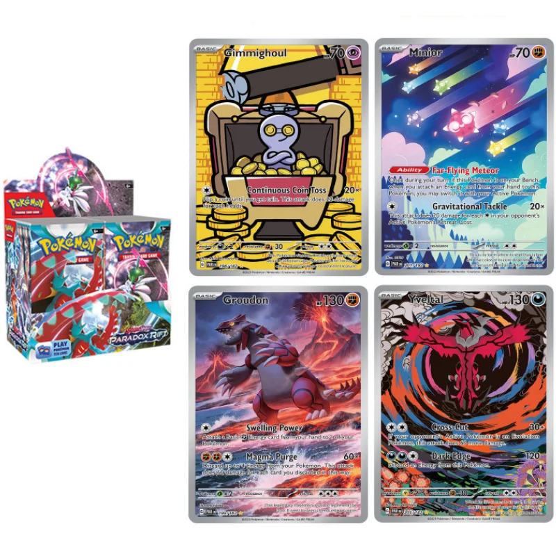 Карточка с покемоном, PTCG, парадокс, Rift PAR 2, Swablu Yveltal, самостоятельное изготовление, персонажи аниме, DIY, английская версия, коллекционная карточка, подарок