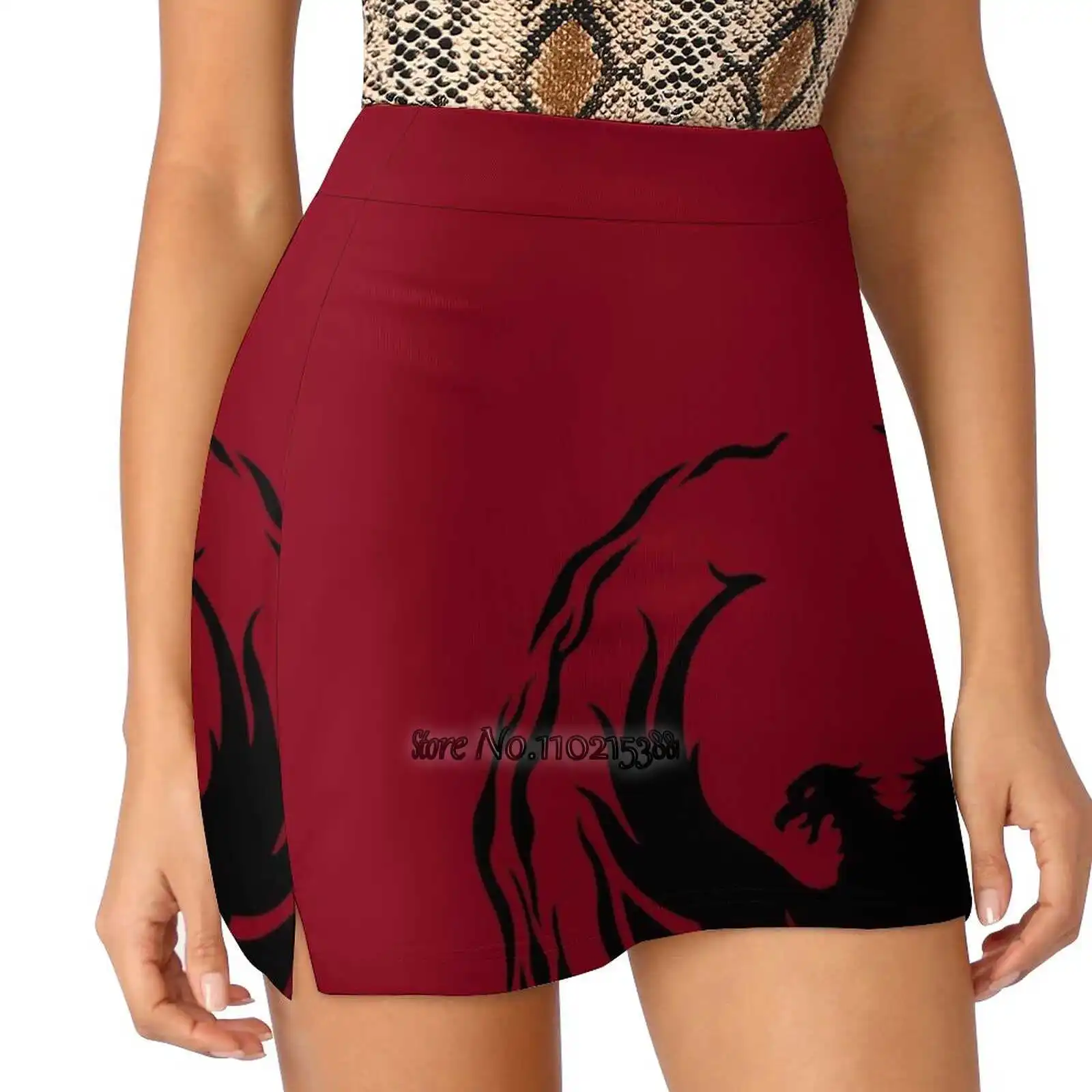 Untamed : Qishan Wen, секта S-4Xl, теннисные юбки, для гольфа, фитнеса, спортивные шорты, юбка с карманом для телефона, неразобранный Mo Dao Zu