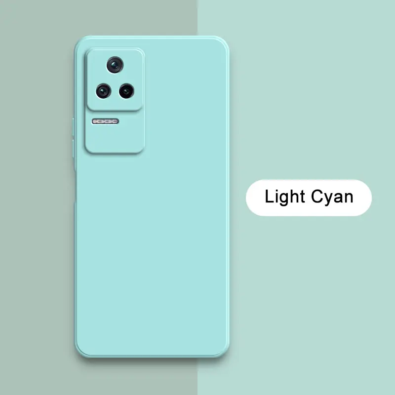Original Square Liquid Silicone Soft Camera Protective Cute Phone Case
