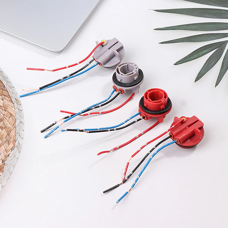 Headlight Holder Led Lamp Bulb Base Led Work Light Holder Instrument Light Holder Light Holder Lamp Holder Light Bulb Socket Socket Connector Plug Adapter 2Pcs 1156 BA15S BAU15S 1157 BAY15D Lamp Holder Bulbs PY21W P21W Adapter Base Socket For Turn Signal Headlight Light