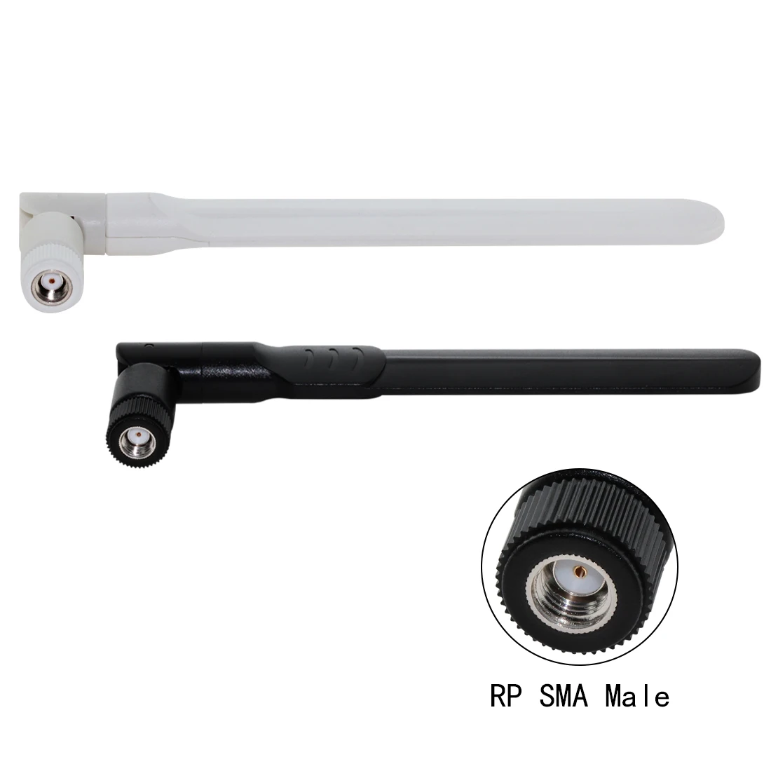 

1PC LTE 4G 3G GSM Antenna 5dbi OMNI-Directional RP SMA Male Connector Oars Flat Aerial 16cm Long NEW White Black/White Wholesale