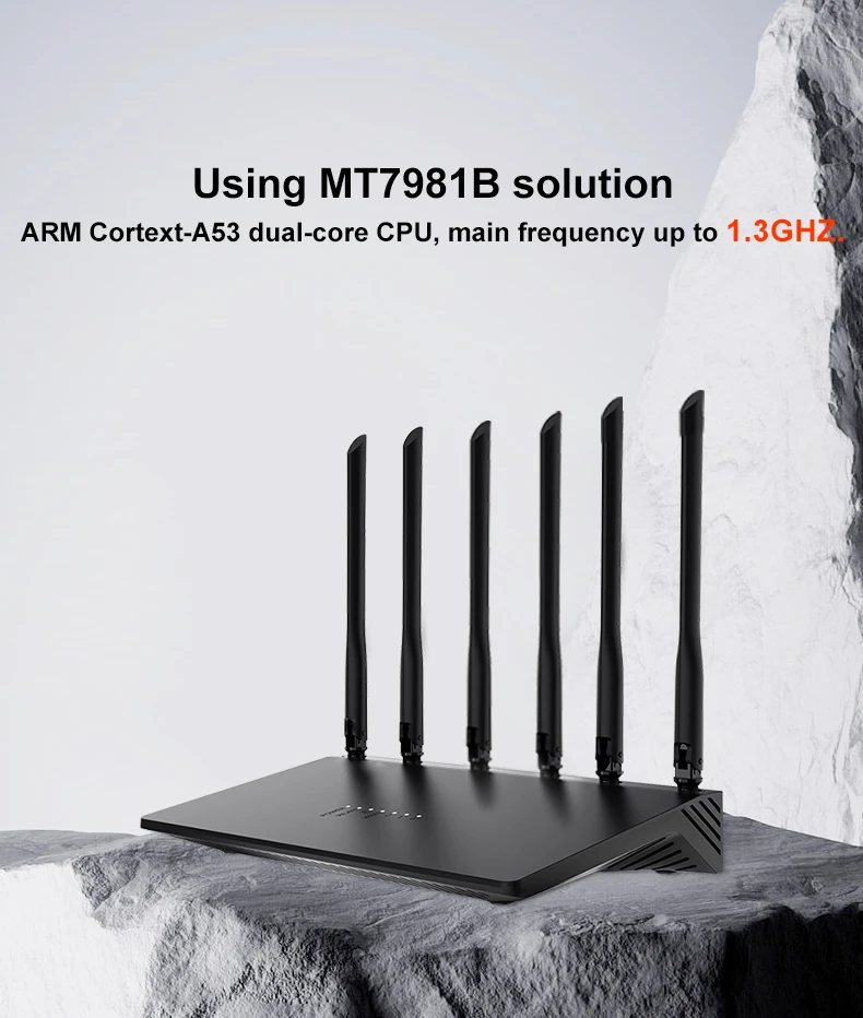 Zbtlink-roteador Wi-fi Lan Gigabit Ponto de Acesso Hotspot para 128 Dispositivos 3000mbps 5ghz 2.4ghz Openwrt 128mb Flash 256mb Ram - Imagem 4