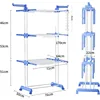 Clothes Drying Rack,Clothes Drying Rack Foldable,Drying Rack Clothing Folding,4-Tier Laundry Drying Rack 3