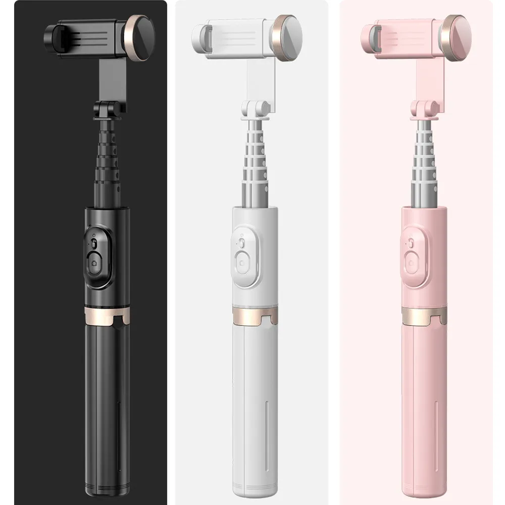 Wireless Bluetooth Selfie Stick Tripod Adjusted Selfie Rod with Phone Holder for iPhone 14 13 12 XS Samsung HUAWEI  Xiaomi