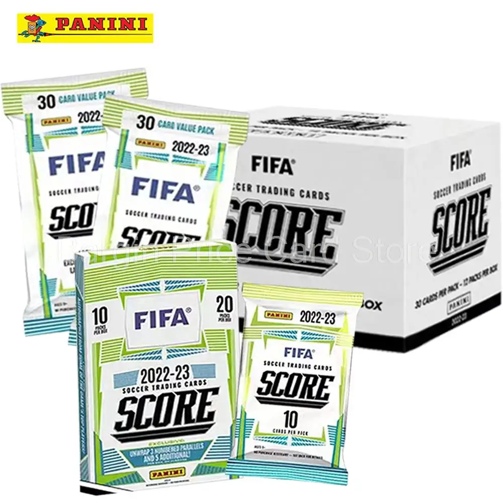 

2023 FIFA Score Foot Ball Stars CR7 Mbappe Collection Cards Qatar World Cup Soccer Star Messi Ronaldo Limited Signature Cards