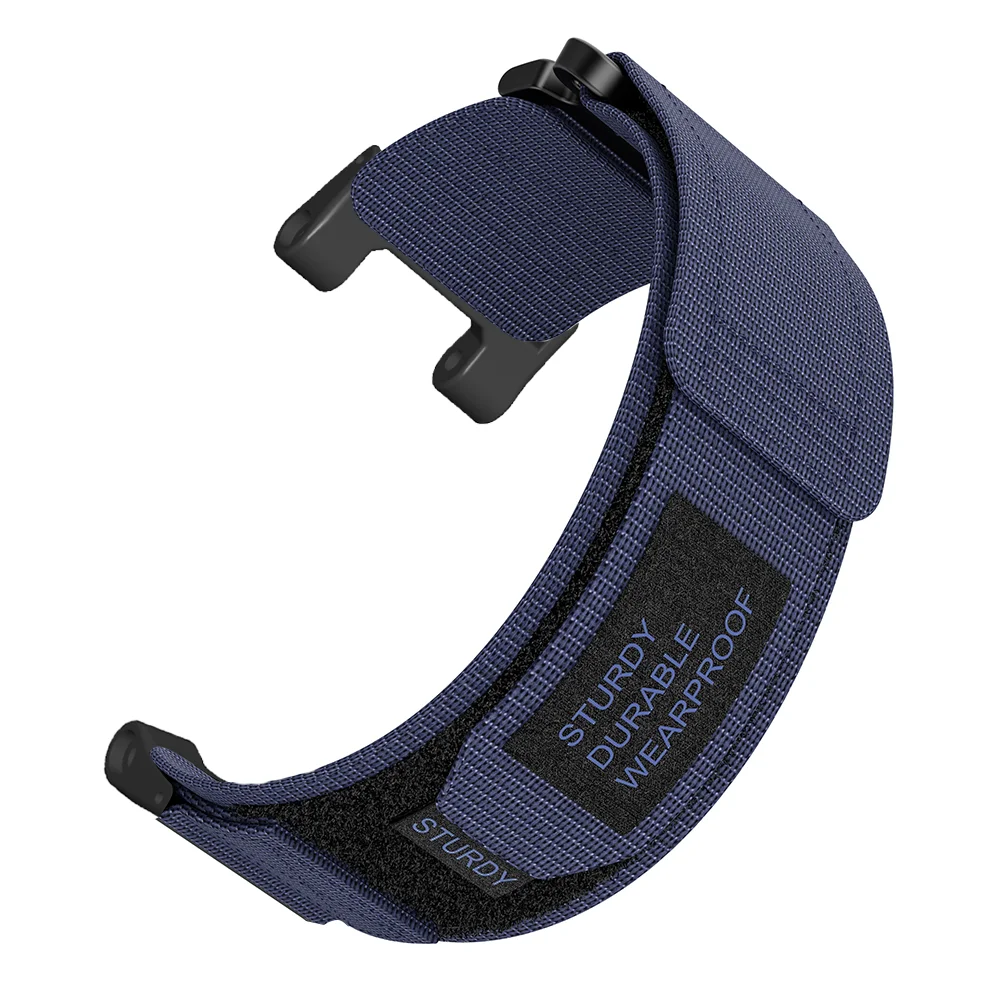 Adjustable Nylon Loop Strap for Adventure and Sports Smartwatches