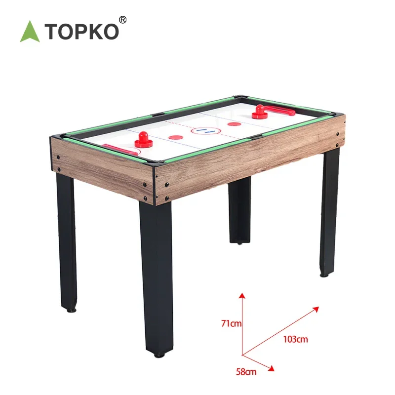 TOPKO High Quality 4-in-1 Multifunctional Billiards Table For Indoor & Outdoor Home Enjoyment Multifunctional Game Table