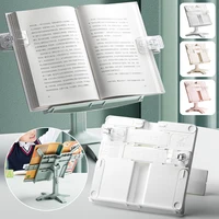 Reading Bookshelf Adjustable Rotatable Lifting Landing Reading Portable