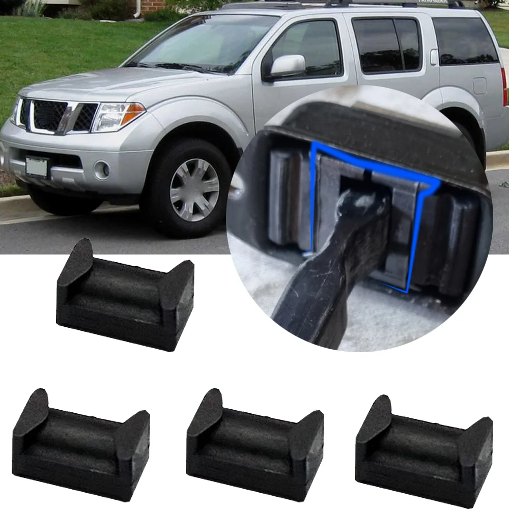4XCarDoorCheckStrapRepairKitinnerPlasticsStopperClipFor